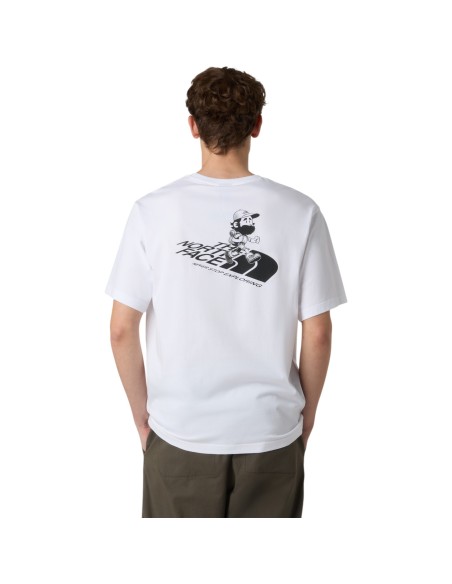 THE NORTH FACE - T-shirt blanc unisexe