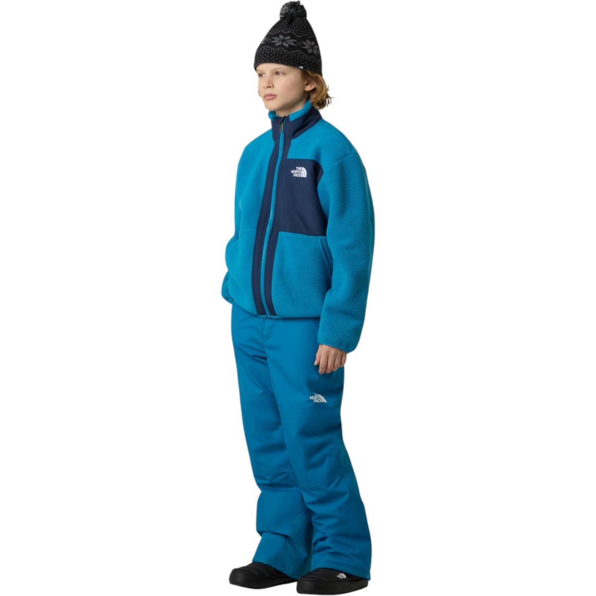 THE NORTH FACE -  Veste polaire bleu enfant