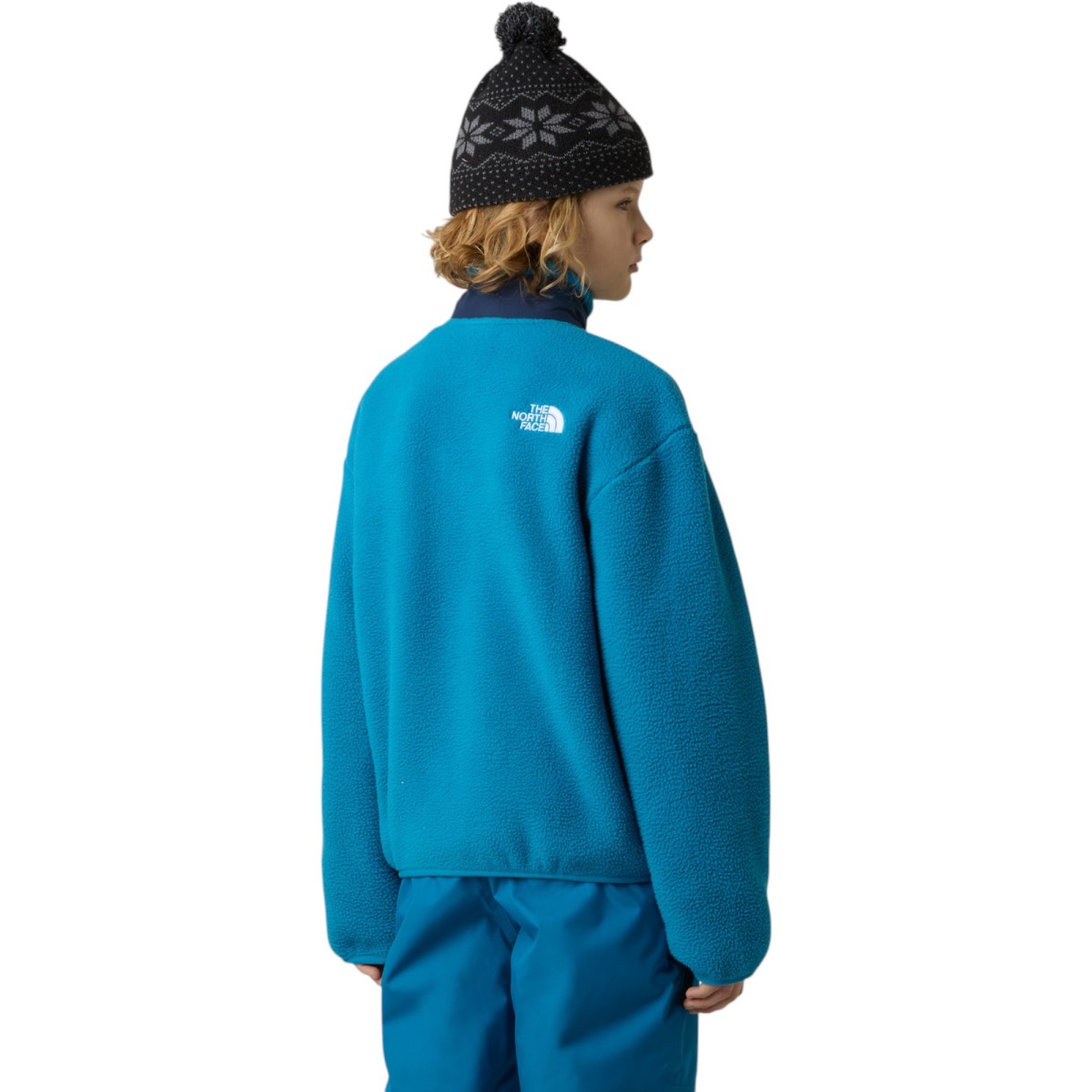 THE NORTH FACE -  Veste polaire bleu enfant