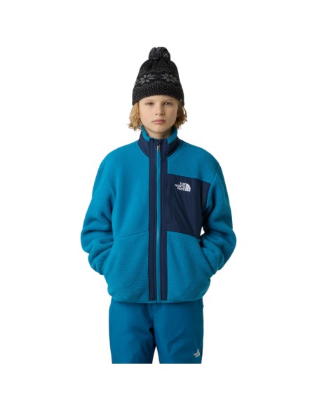 THE NORTH FACE -  Veste polaire bleu enfant