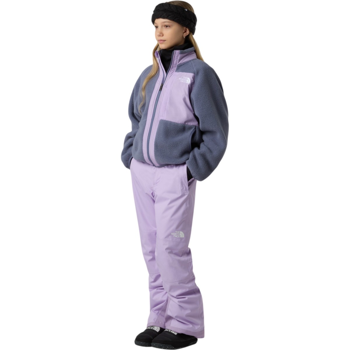 THE NORTH FACE -  Veste polaire violet enfant