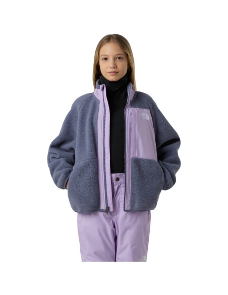 THE NORTH FACE -  Veste polaire violet enfant