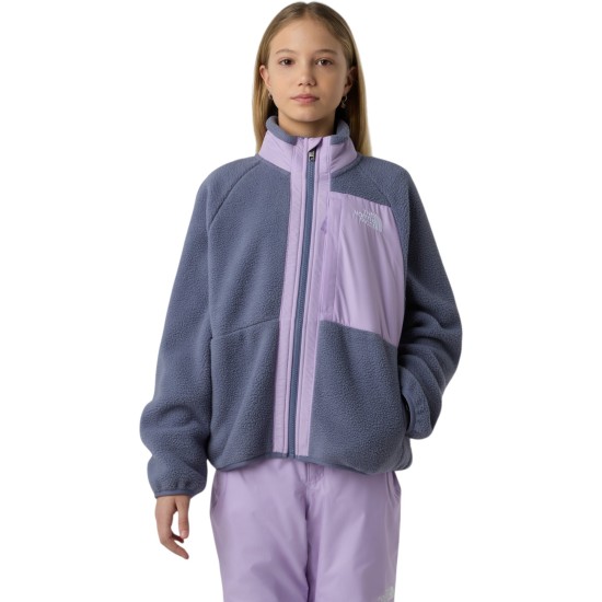 THE NORTH FACE -  Veste polaire violet enfant