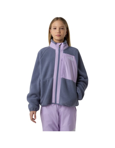 THE NORTH FACE -  Veste polaire violet enfant
