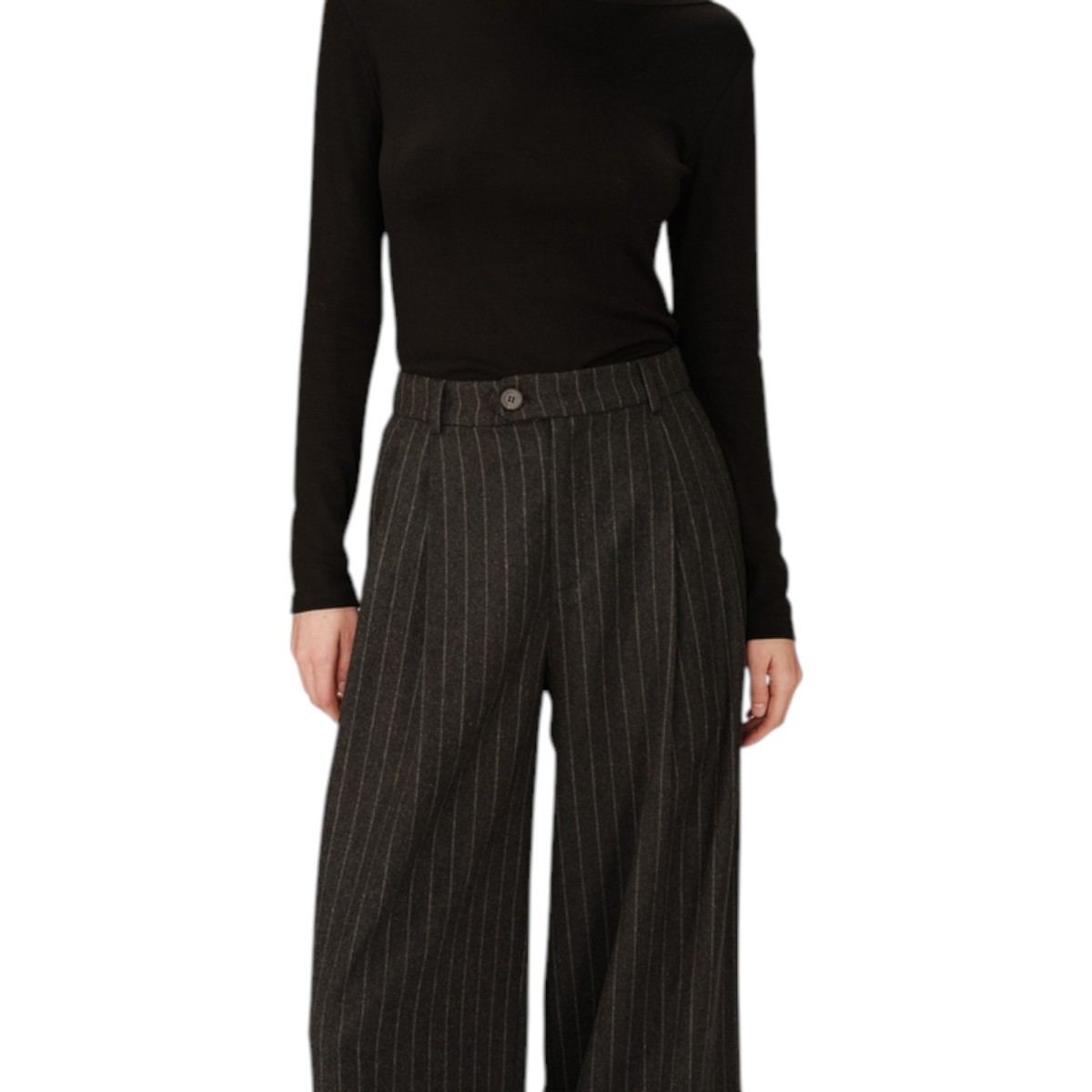 Grace et Mila | Pantalon tailleur à rayures