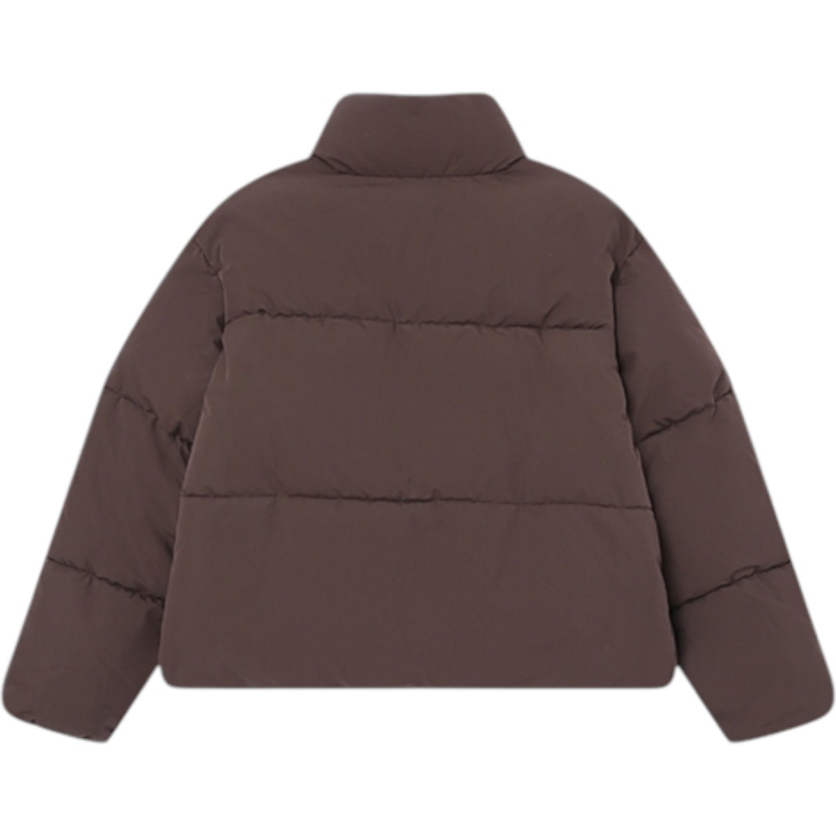 Grace et Mila | Doudoune courte chocolat