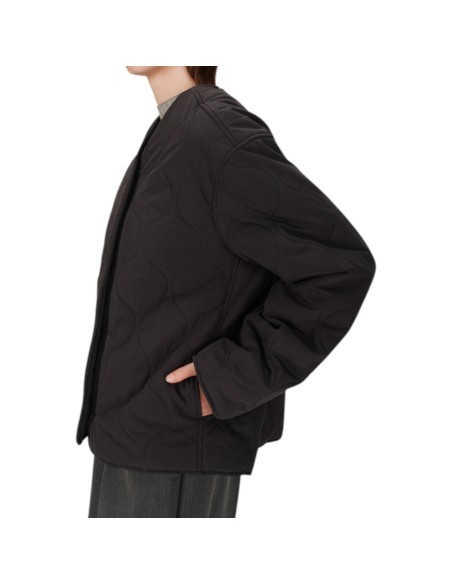 Grace et Mila | Veste matelassée noir