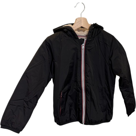 Laura Jo | Manteau imperméable noir enfant