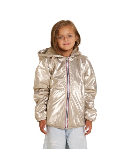 Laura Jo | Manteau imperméable or enfant