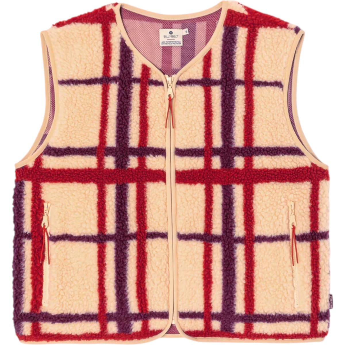 BillyBelt | Veste sans manche à carreaux femme