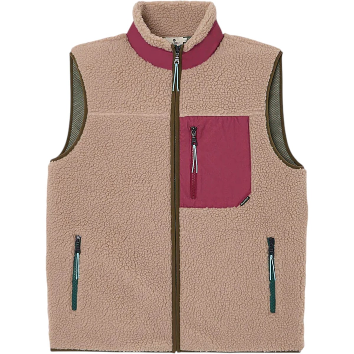 BillyBelt | Veste sans manche beige unisexe