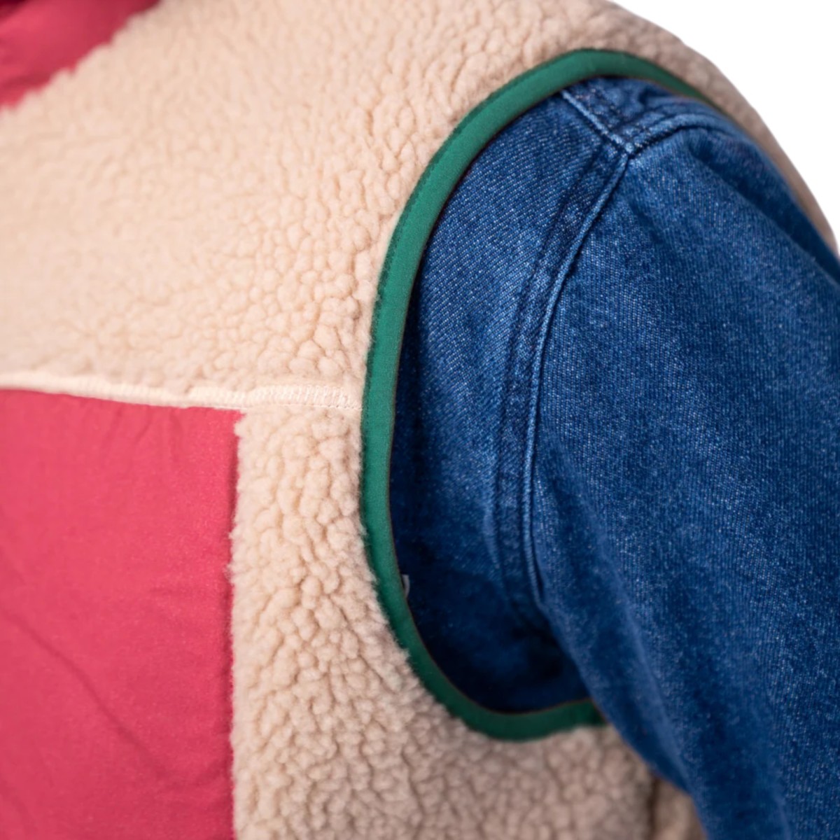 BillyBelt | Veste sans manche beige unisexe