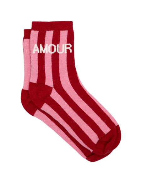 BillyBelt | Chaussettes amour rose rouge