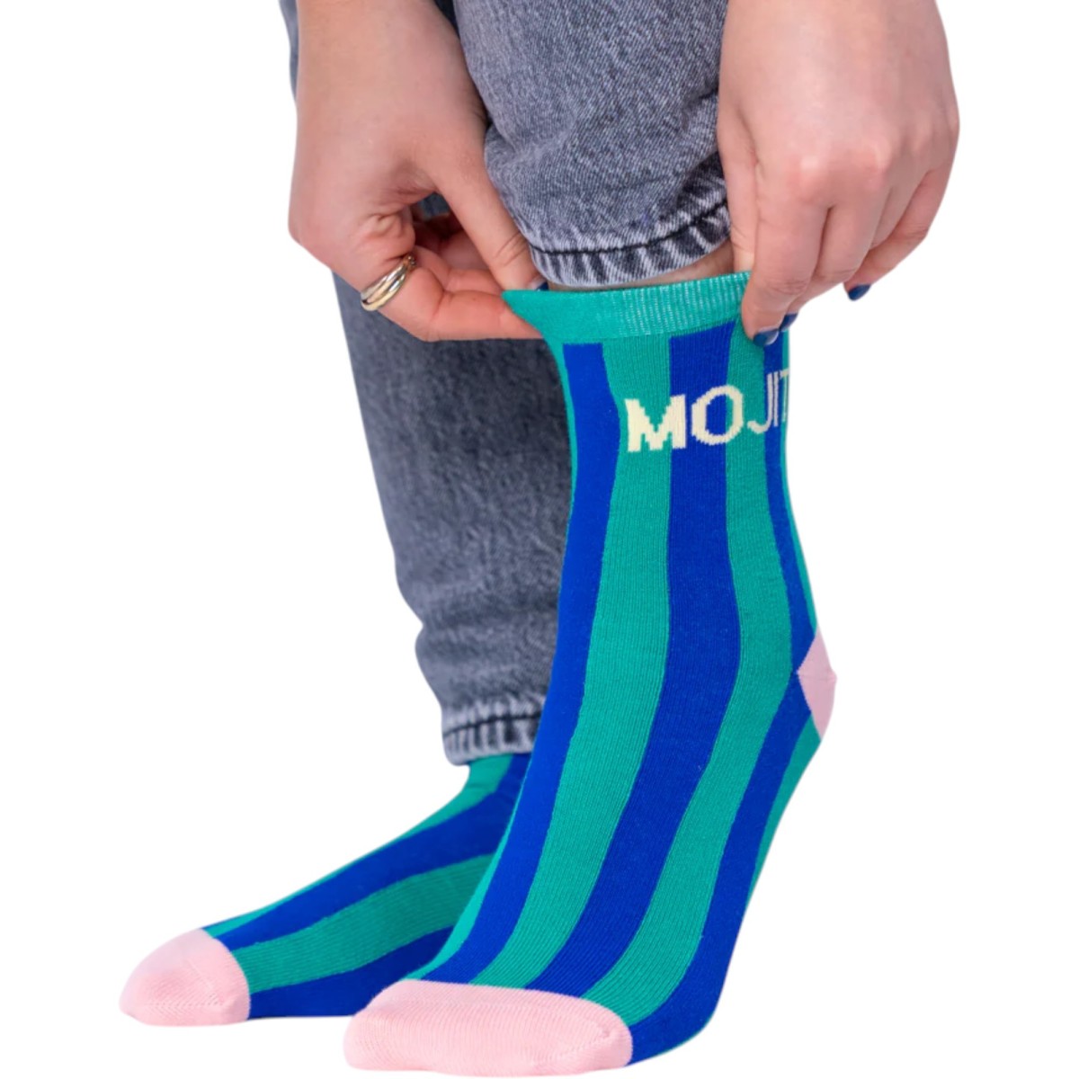 BillyBelt | Chaussettes mojito bleu vert
