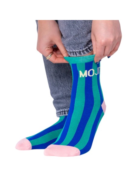 BillyBelt | Chaussettes mojito bleu vert