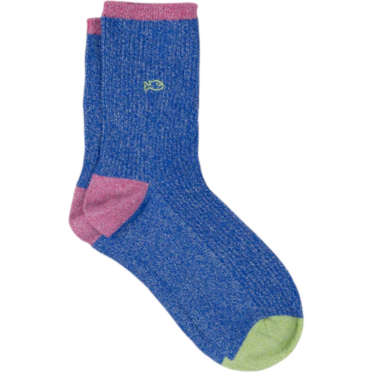 BillyBelt | Chaussettes pailletées bleu électrique