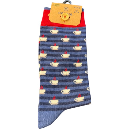 Cabaia - Chaussettes homme café