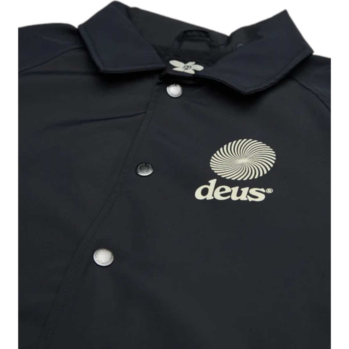 Deus Ex Machina - Veste noire avec impression