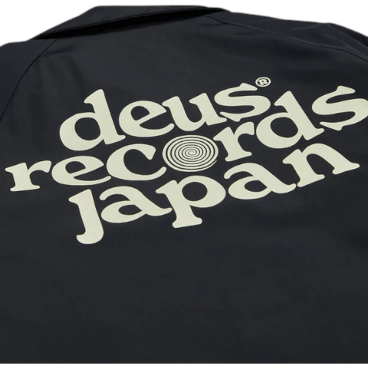 Deus Ex Machina - Veste noire avec impression