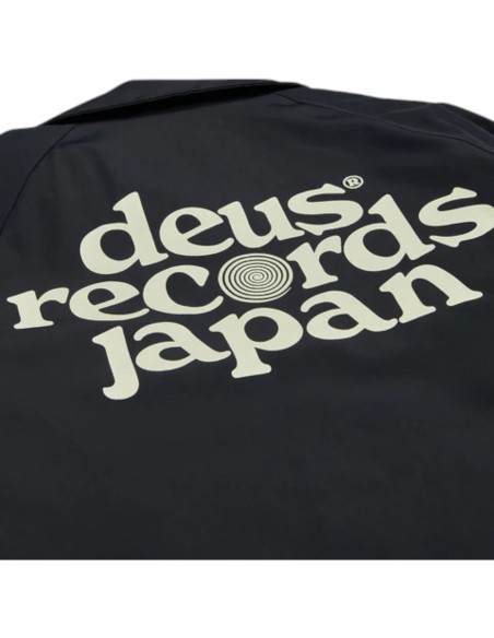 Deus Ex Machina - Veste noire avec impression