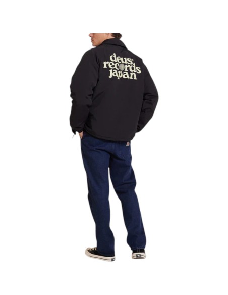 Deus Ex Machina - Veste noire avec impression