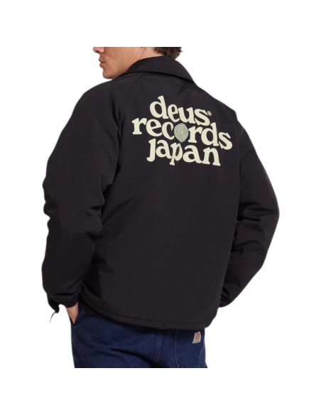 Deus Ex Machina - Veste noire avec impression