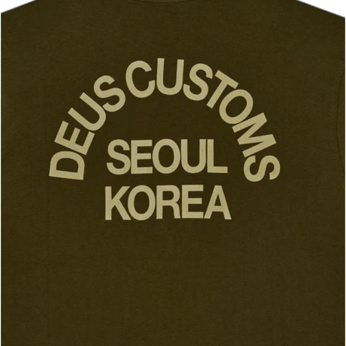 Deus Ex Machina - T-Shirt kaki imprimé