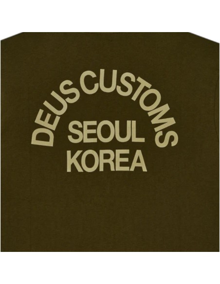 Deus Ex Machina - T-Shirt kaki imprimé