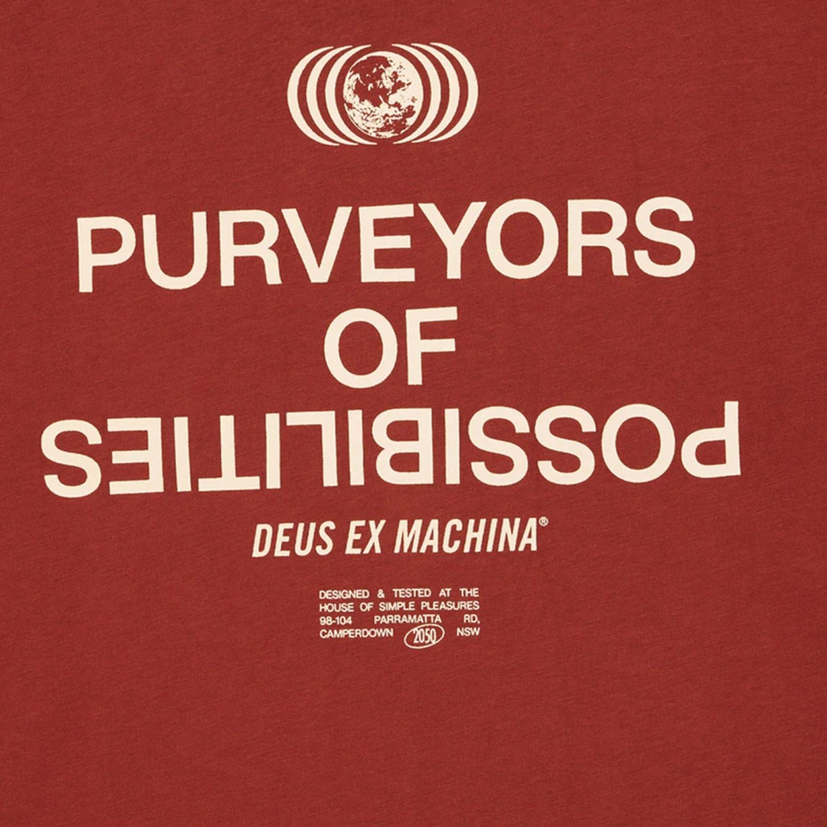 copy of copy of copy of Deus Ex Machina - T-Shirt blanc imprimé