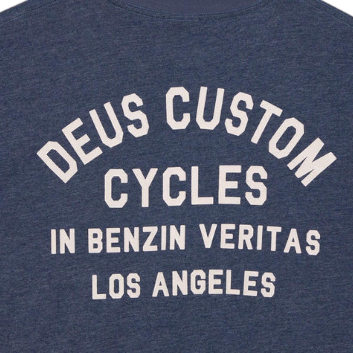 Deus Ex Machina - T-Shirt bleu imprimé