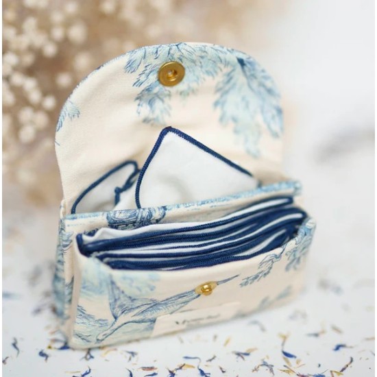 Mouché Paris - Pochette de mouchoirs léopard 2