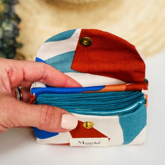 copy of copy of copy of Mouché - Pochette de mouchoirs olive 2