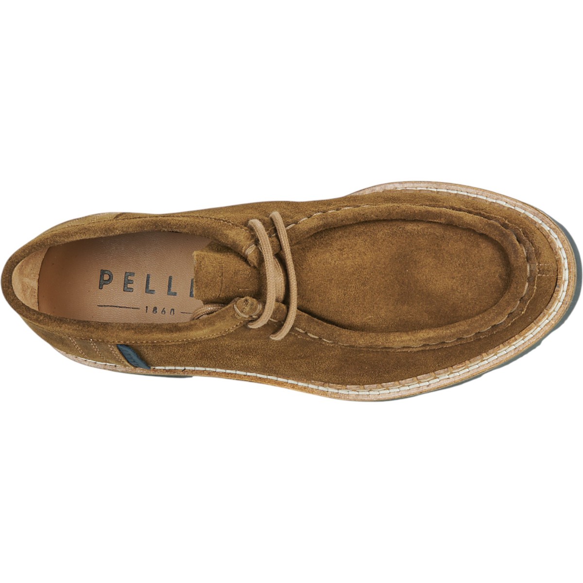 Christian Pellet | Derbies croute velours marron