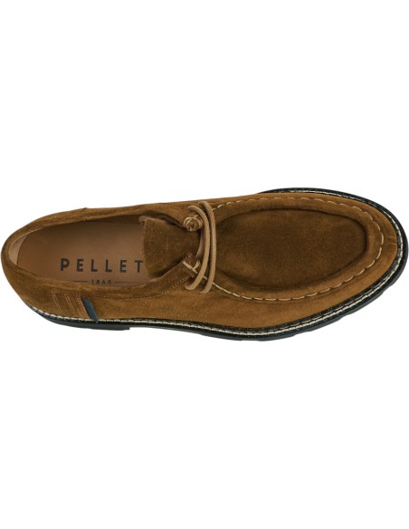 Christian Pellet | Derbies croute velours marron