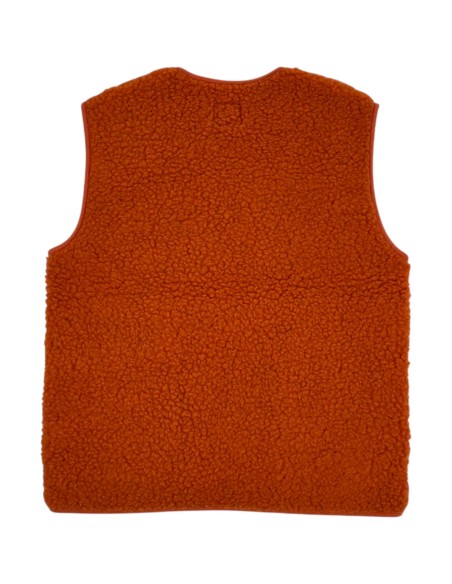 COLDBREAKER | Gilet en laine sans manches orange