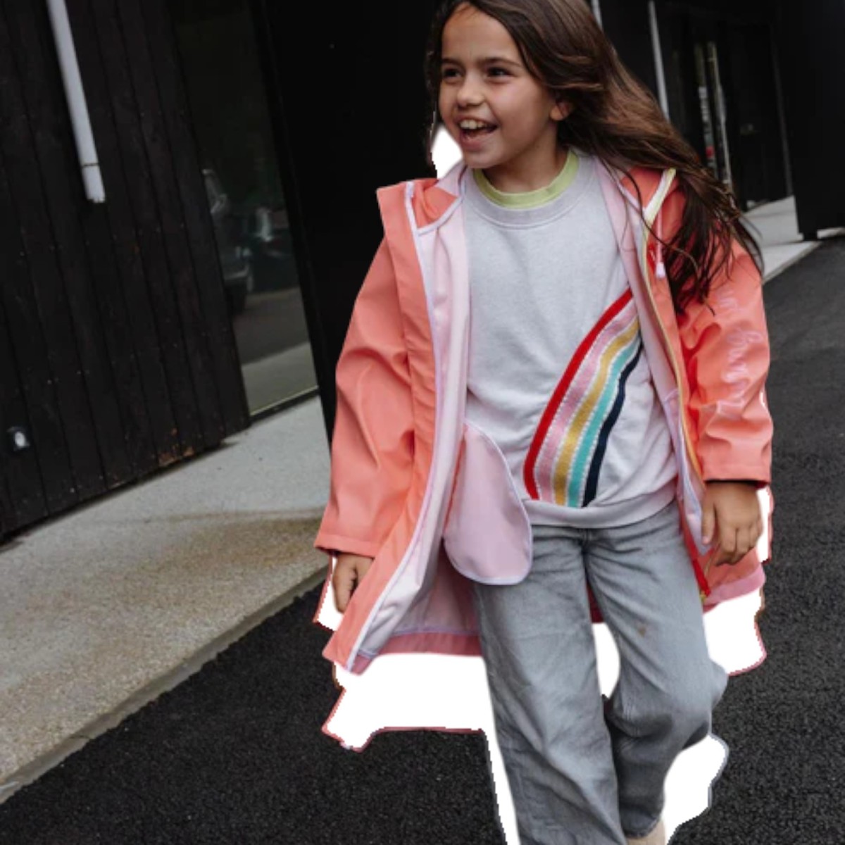 Hello Hossy | Ciré de pluie rose