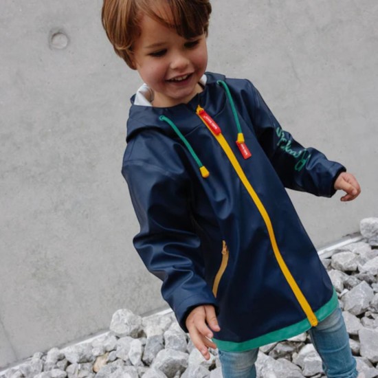 Hello Hossy | Ciré de pluie bleu nuit