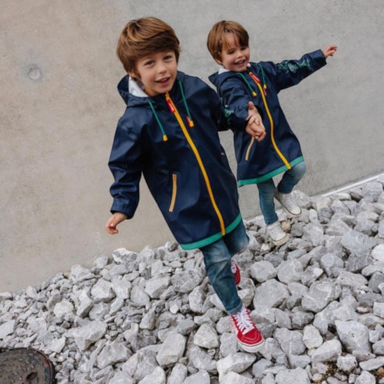 Hello Hossy | Ciré de pluie bleu nuit 2