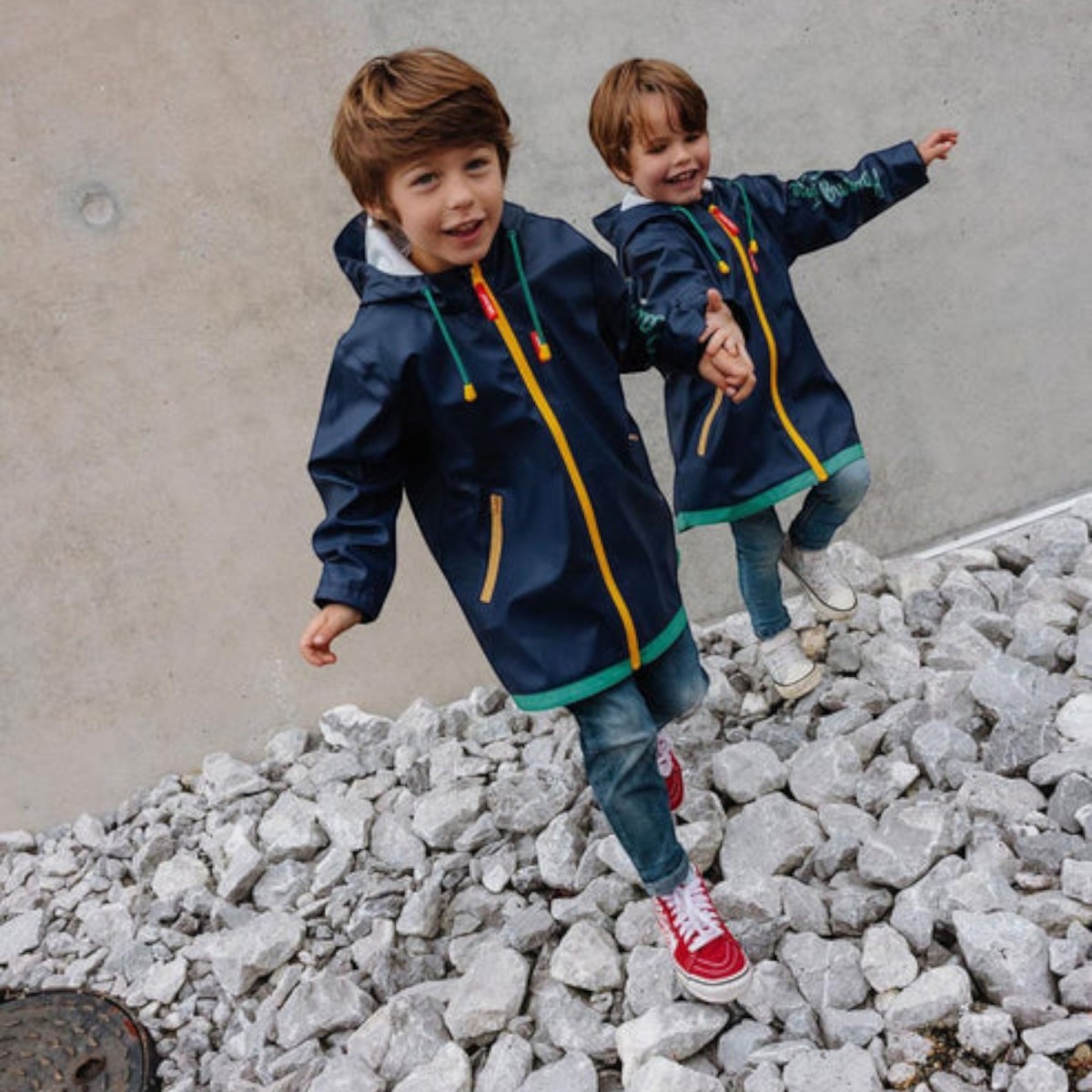 Hello Hossy | Ciré de pluie bleu nuit