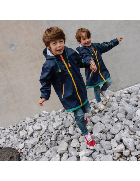 Hello Hossy | Ciré de pluie bleu nuit