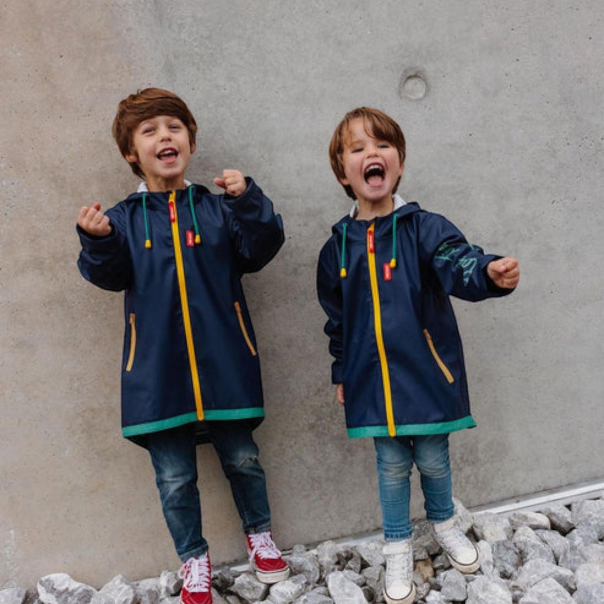 Hello Hossy | Ciré de pluie bleu nuit