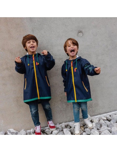 Hello Hossy | Ciré de pluie bleu nuit