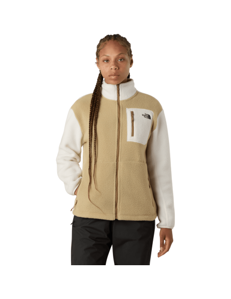 THE NORTH FACE | Veste polaire beige blanc femme