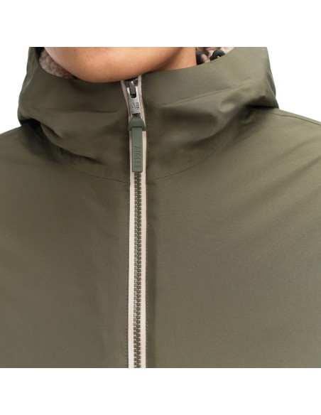 Aigle - Parka rainpack mixte kaki