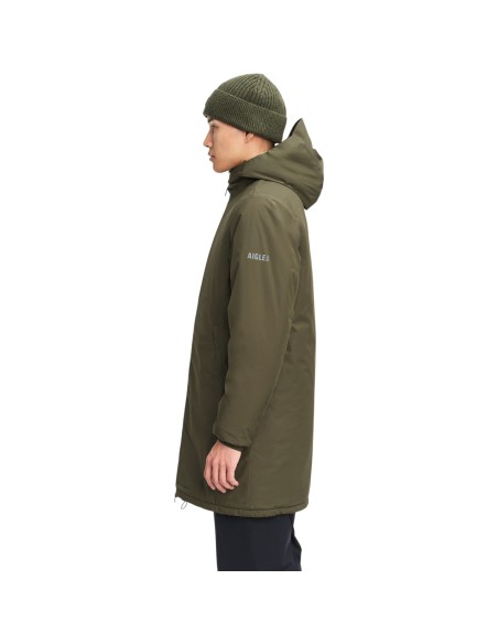 Aigle - Parka rainpack mixte kaki