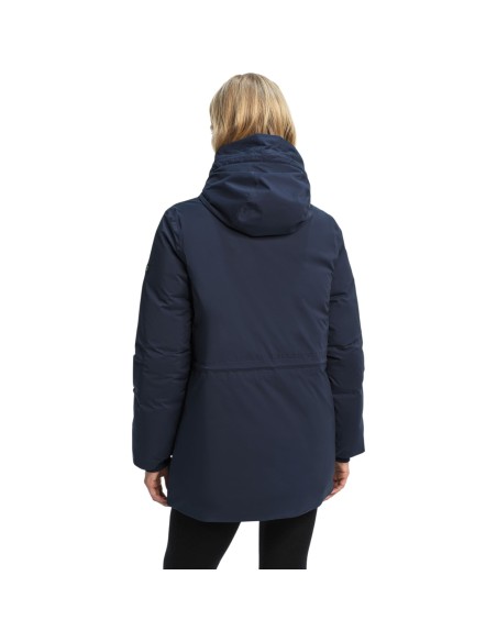 Aigle - Parka mi-longue bleu marine femme