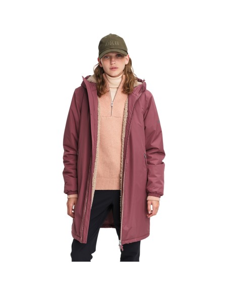 Aigle - Parka rainpack mixte rose