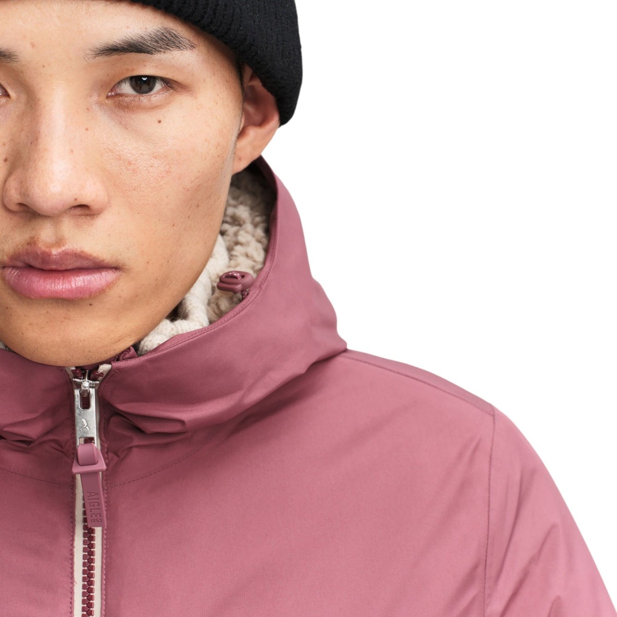 Aigle - Parka rainpack mixte rose
