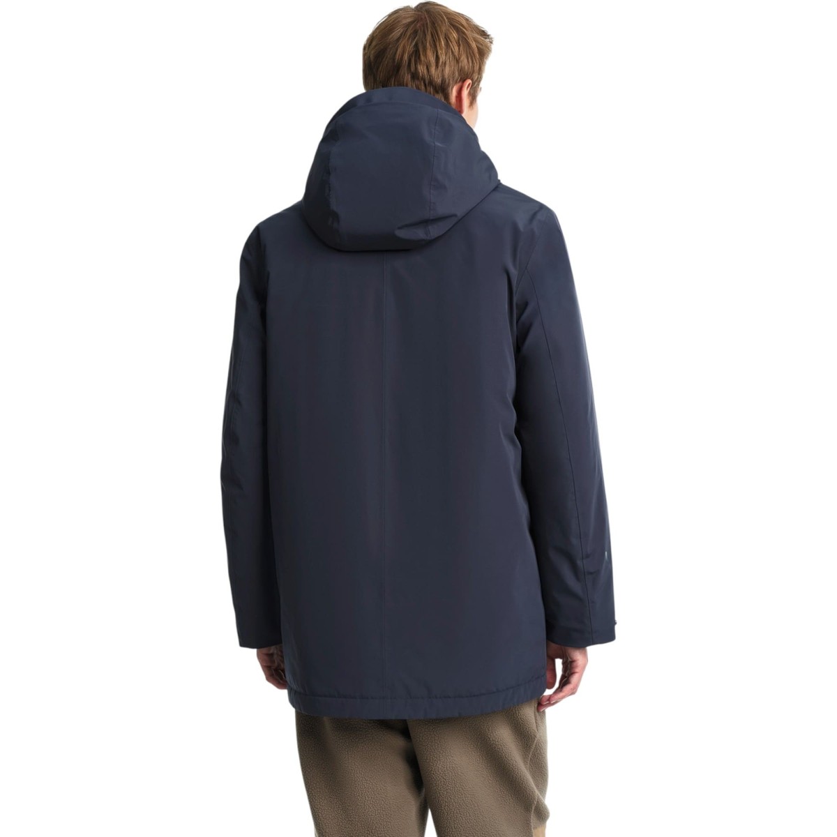 Aigle - Parka mi-longue bleu marine homme