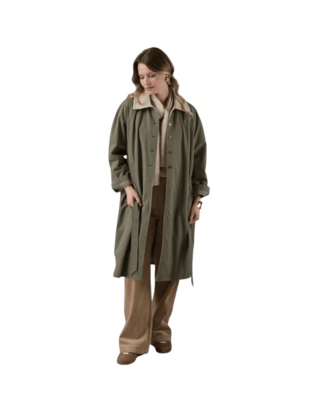 Adoré - Manteau long kaki